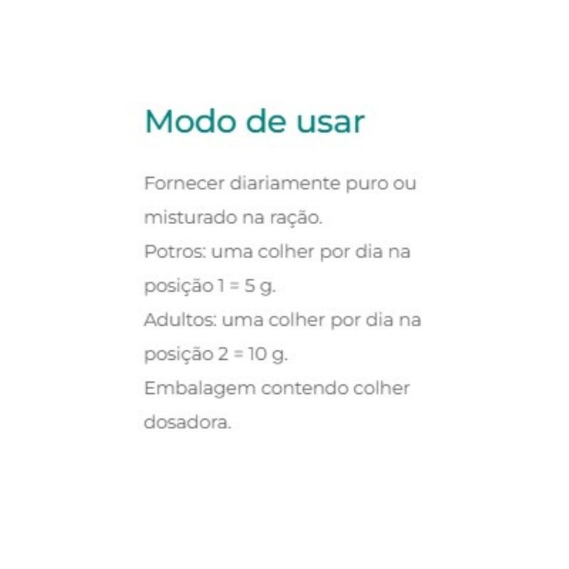 Suplemento Organnact Promun Equi para Equinos 500g 3