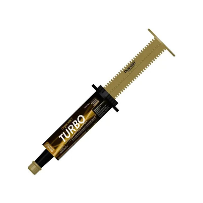 Suplemento Organnact Turbo para Equinos 78ml - Cont m 1 seringa 1