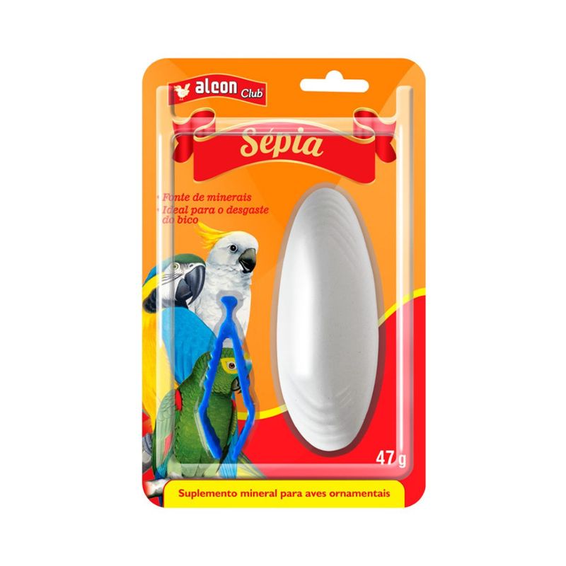 Suplemento Alcon Club S pia para Aves Ornamentais 47g 0