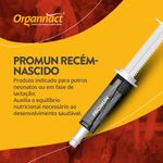 Suplemento Organnact Promun Rec m-Nascido para Potros 78ml - Cont m 1 seringa 2