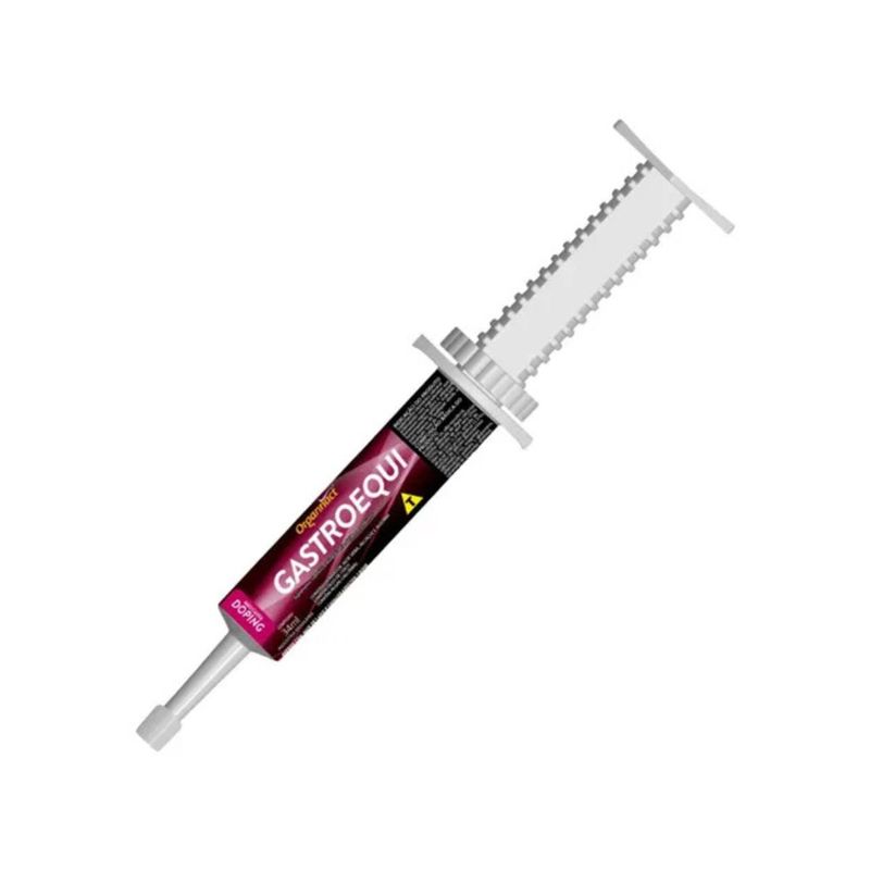 Suplemento Organnact Gastroequi Pasta para Cavalos 34ml - Cont m 1 seringa 1