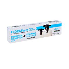 Suplemento Biofarm Florafarm para Ovinos e Caprinos 34g - Contém 1 seringa