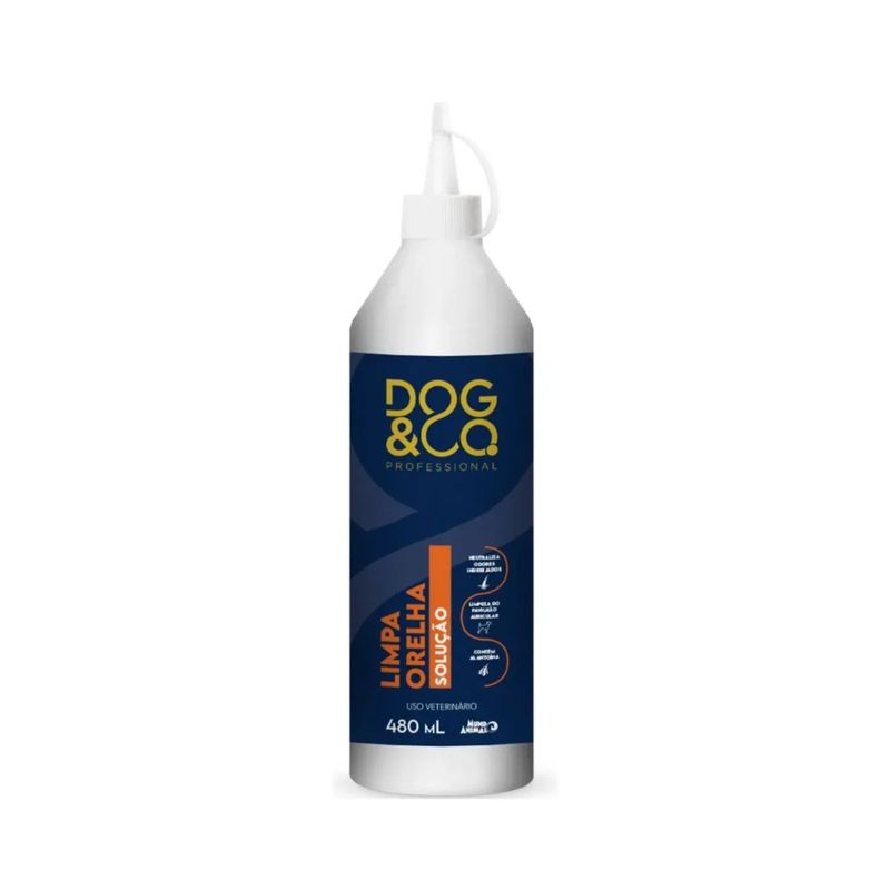 Lo  o Dog   Co Limpeza de Orelha para C es e Gatos 480ml 0
